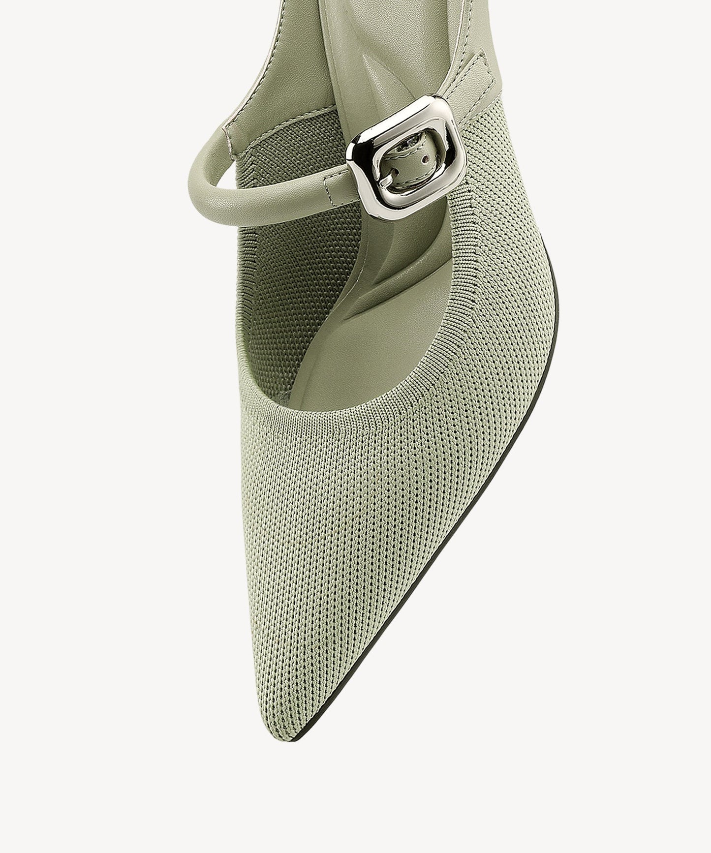 Zapato Mule Elegante de Tacón y Punta Fina