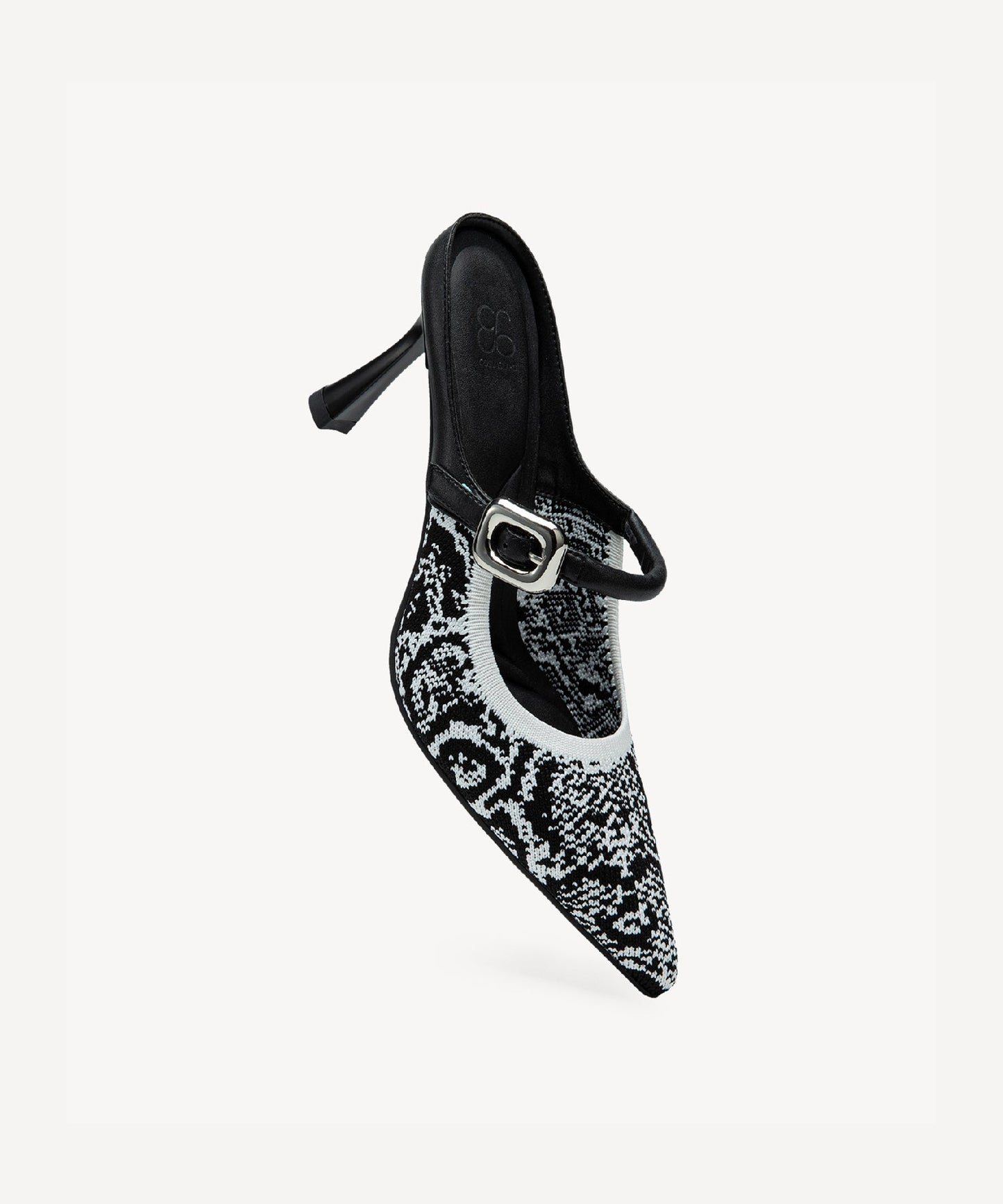 Zapato Mule Elegante de Tacón y Punta Fina
