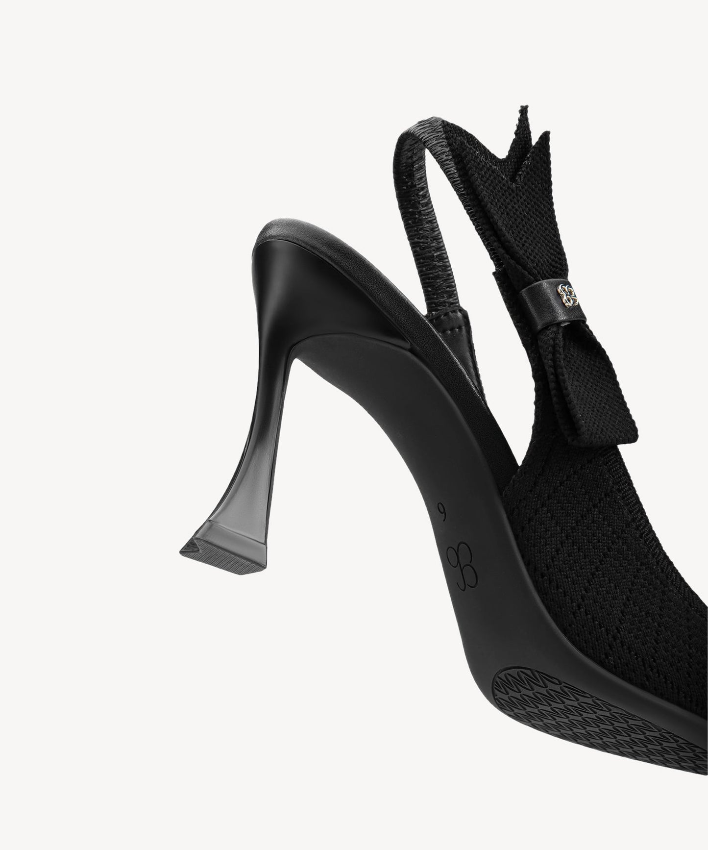 Zapatos de tacón con punta puntiaguda y lazo EverLush