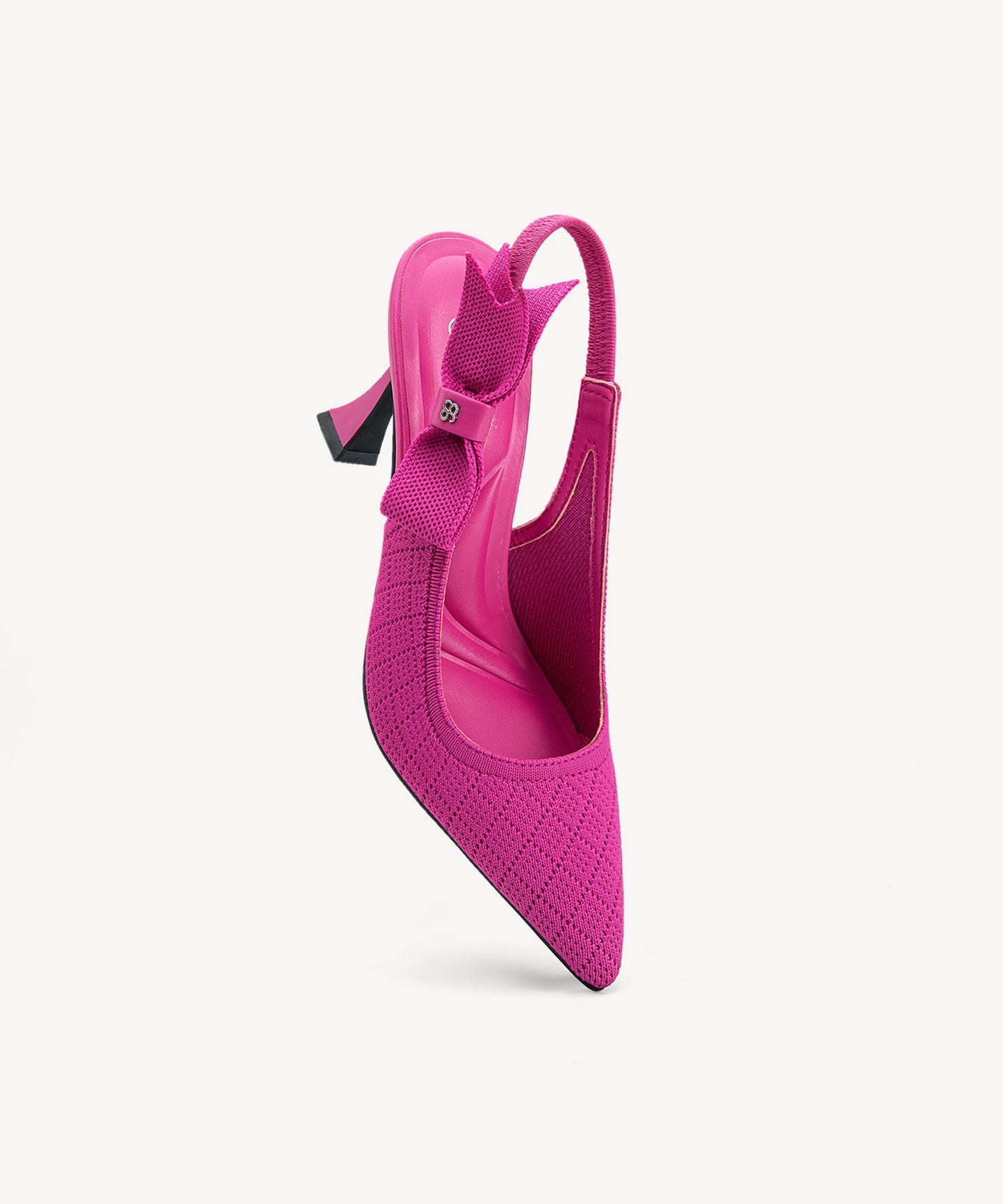 Zapatos de tacón con punta puntiaguda y lazo EverLush