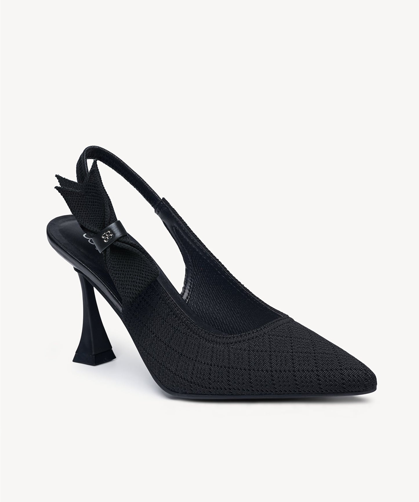 Zapatos de tacón con punta puntiaguda y lazo EverLush