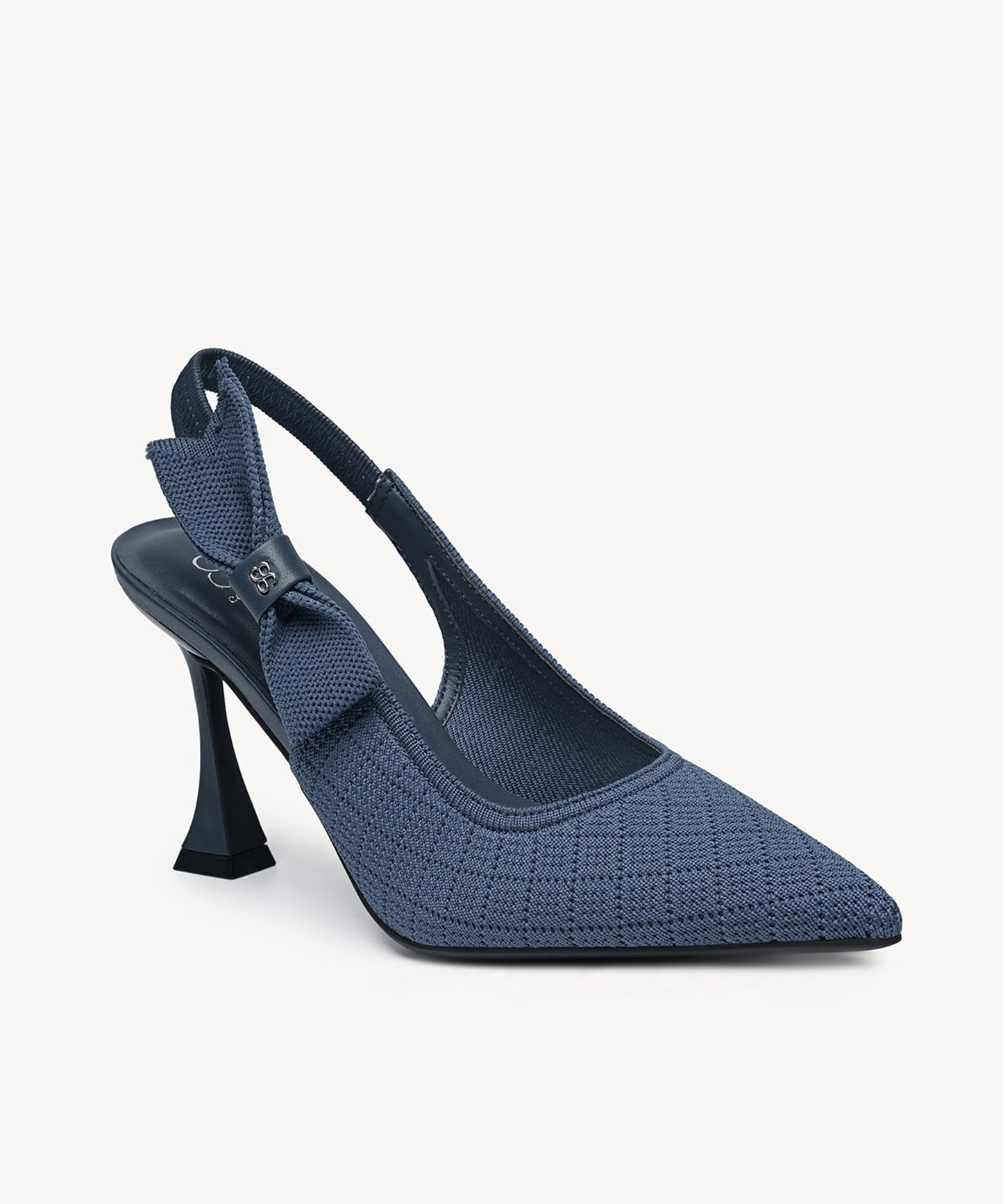 Zapatos de tacón con punta puntiaguda y lazo EverLush