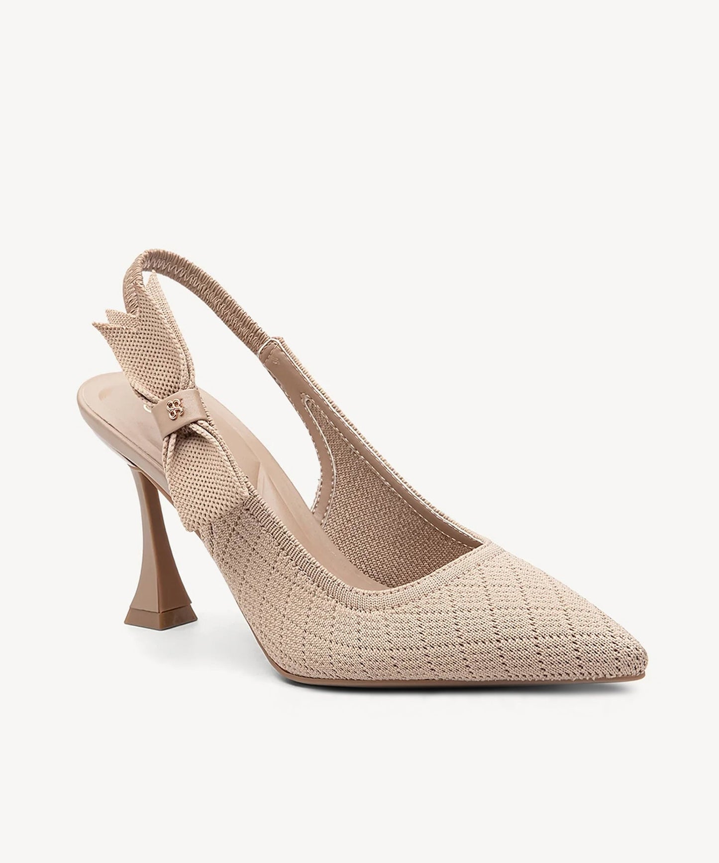 Zapatos de tacón con punta puntiaguda y lazo EverLush