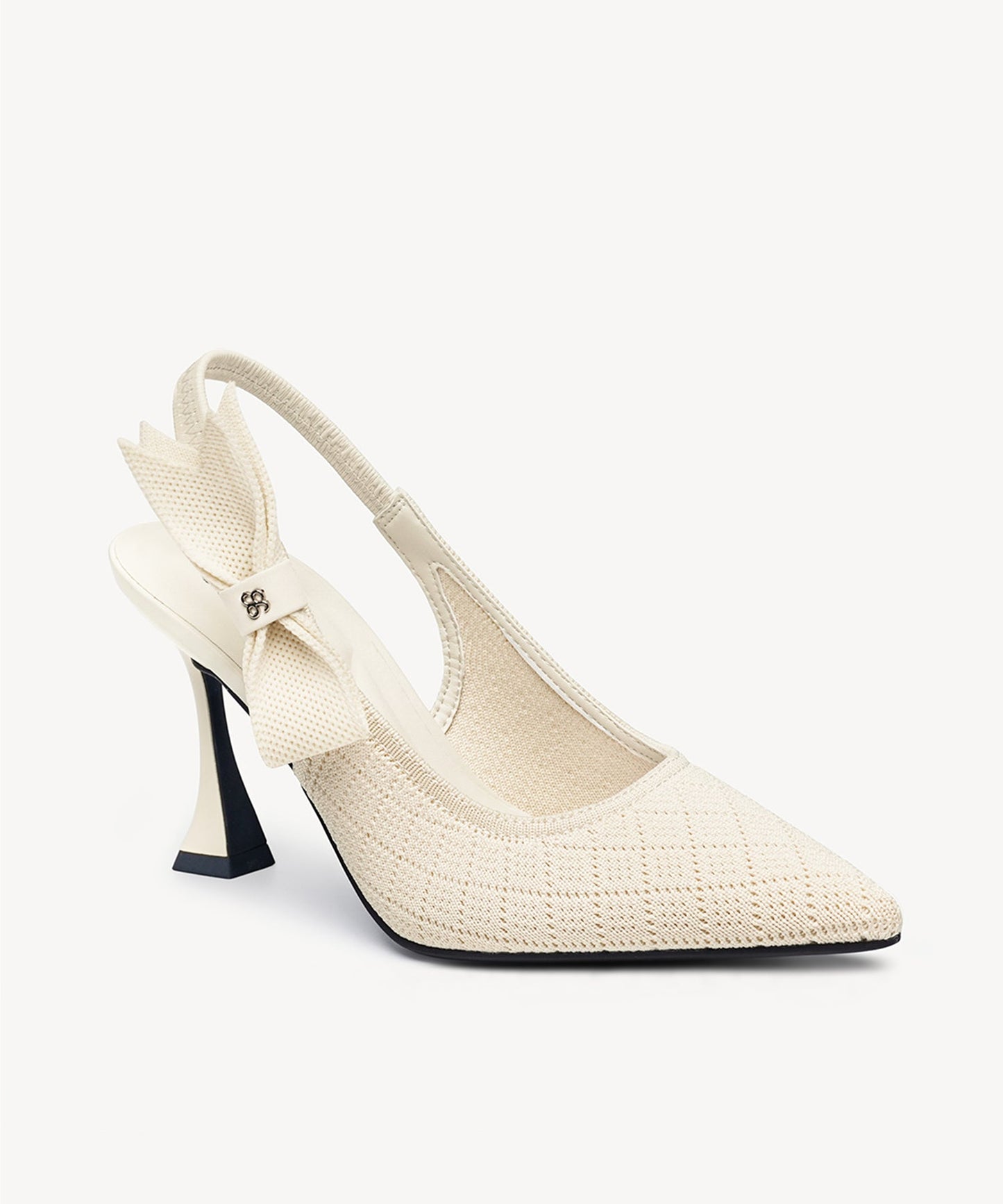 Zapatos de tacón con punta puntiaguda y lazo EverLush