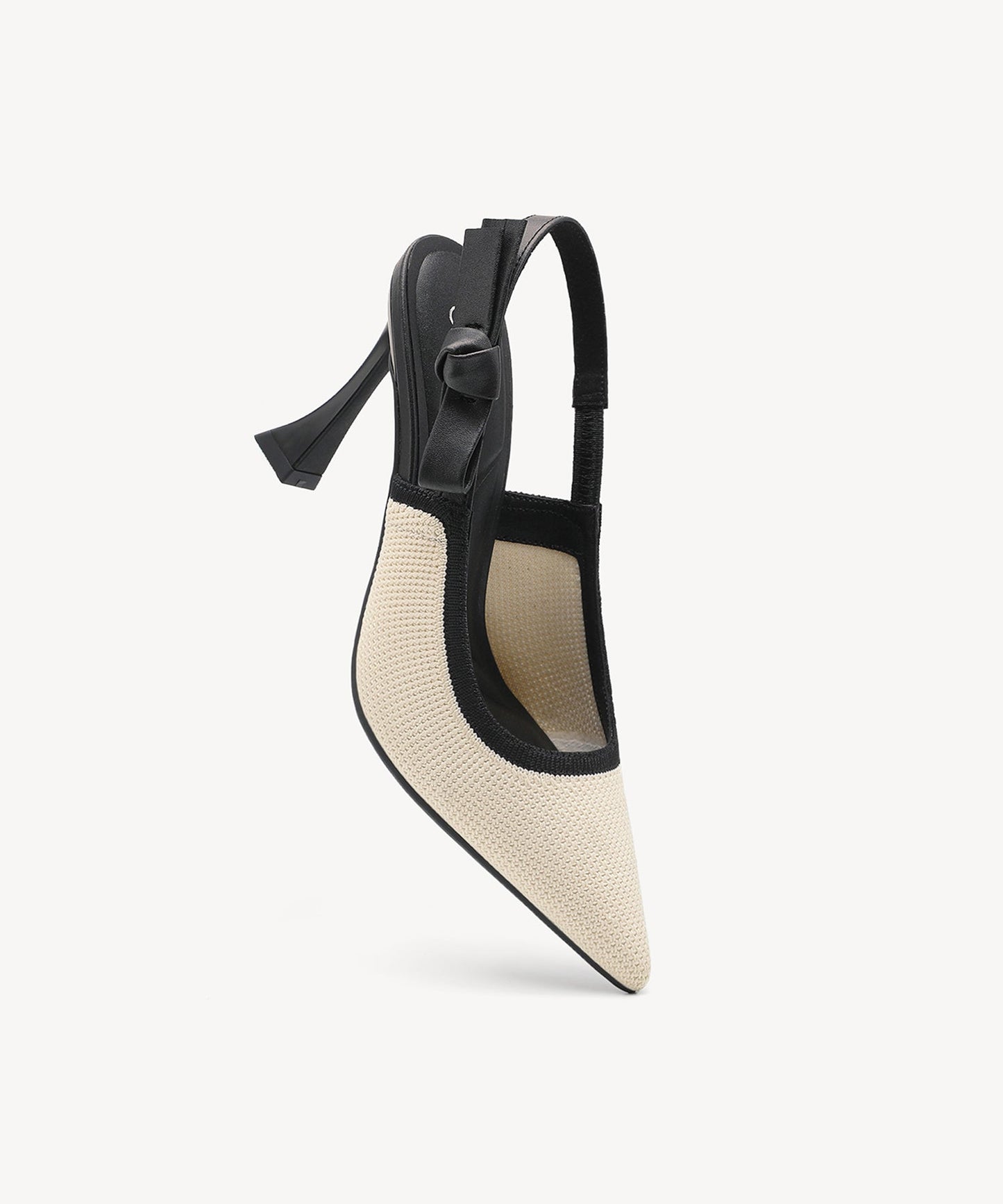 Zapatos de tacón con punta puntiaguda y lazo EverLush