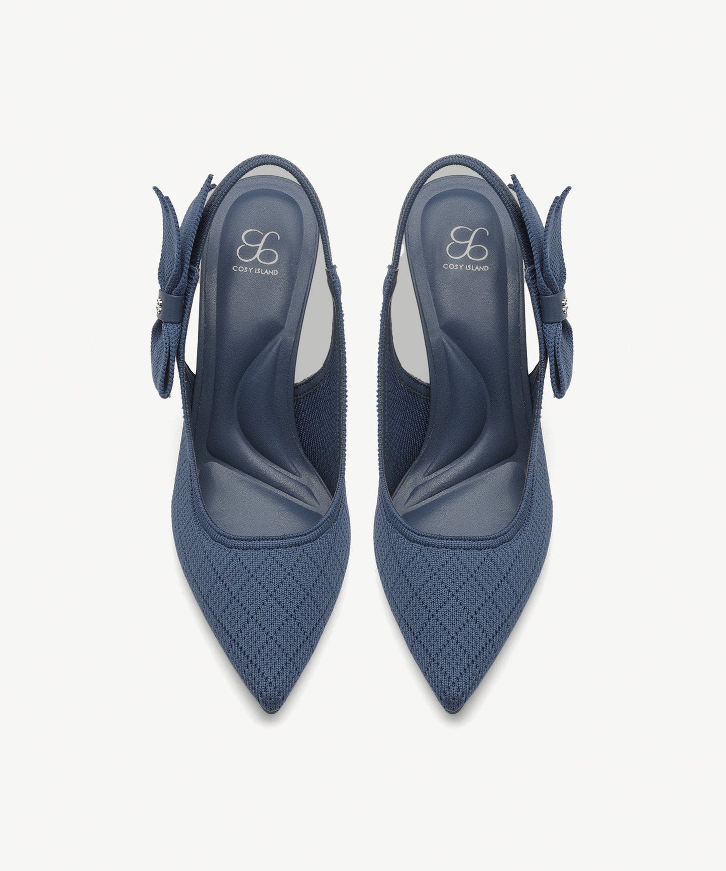 Zapatos de tacón con punta puntiaguda y lazo EverLush