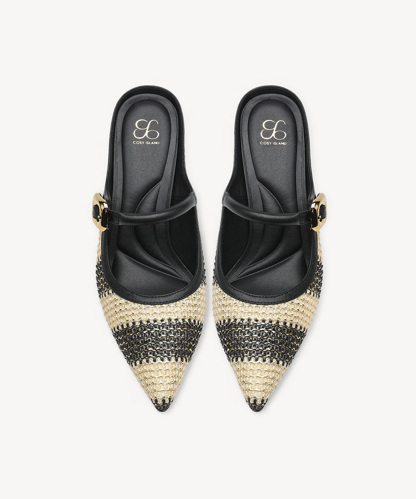 Zapato Mule Elegante de Tacón y Punta Fina