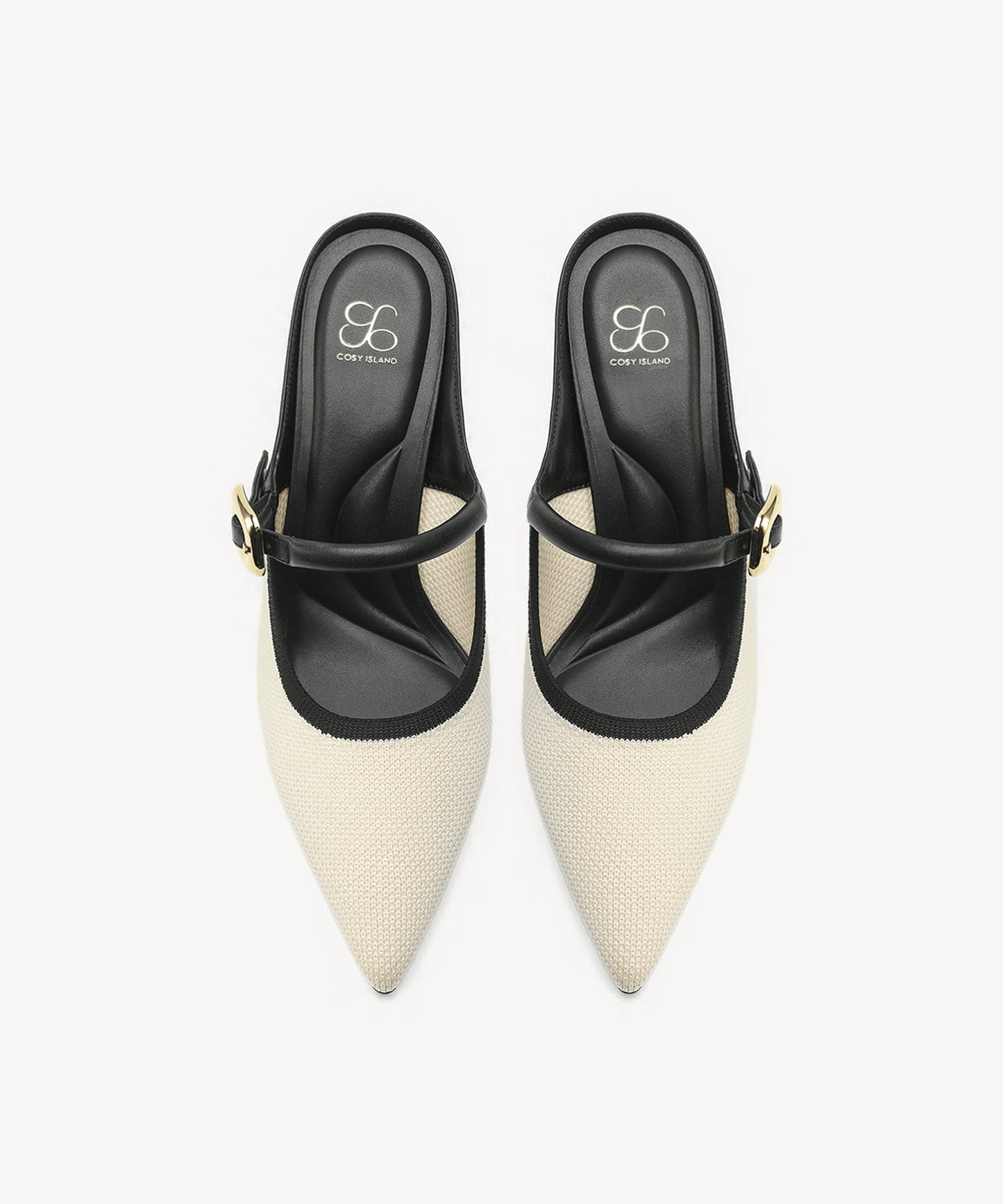 Zapato Mule Elegante de Tacón y Punta Fina