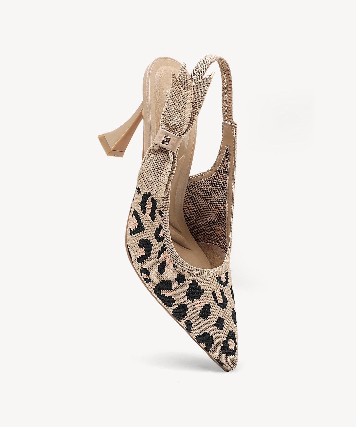 Zapatos de tacón con punta puntiaguda y lazo EverLush