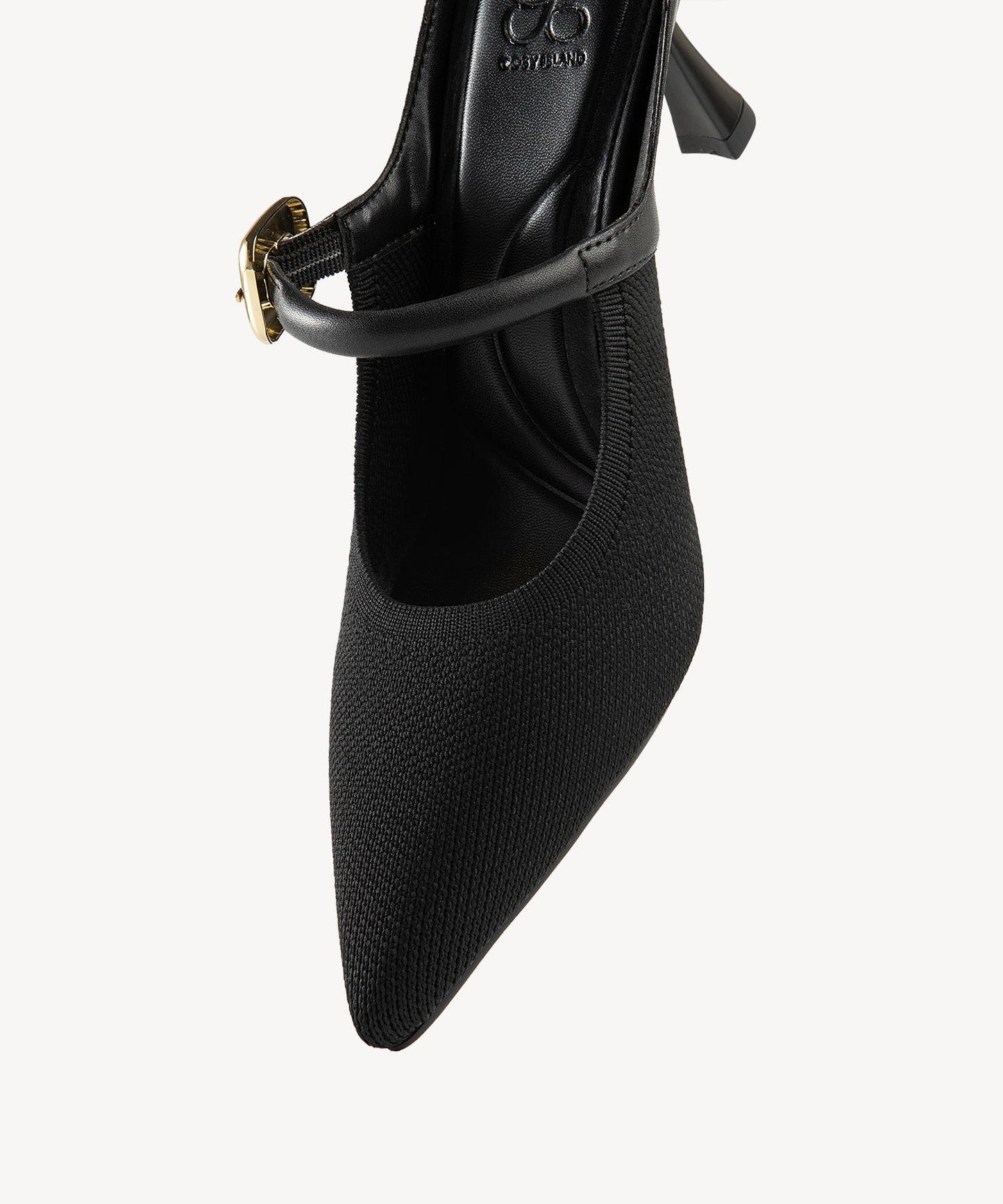 Zapato Mule Elegante de Tacón y Punta Fina