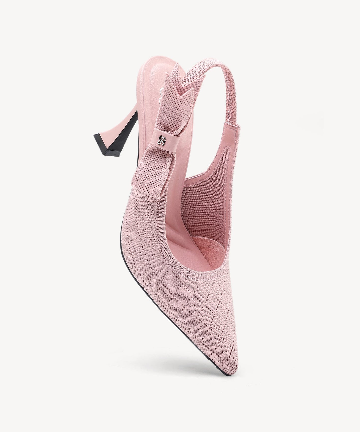 Zapatos de tacón con punta puntiaguda y lazo EverLush