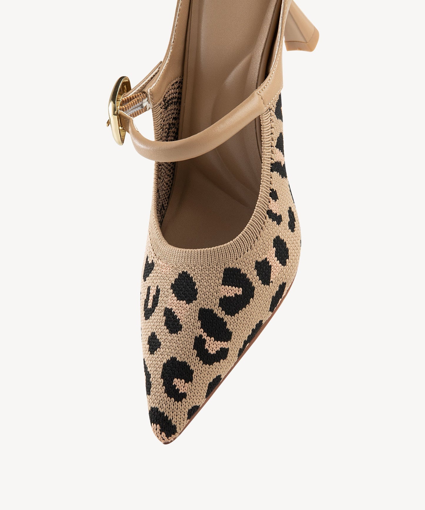 Zapato Mule Elegante de Tacón y Punta Fina