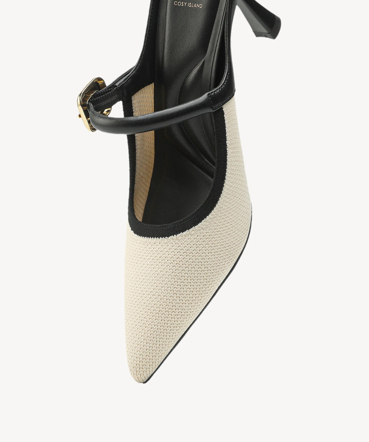 Zapato Mule Elegante de Tacón y Punta Fina