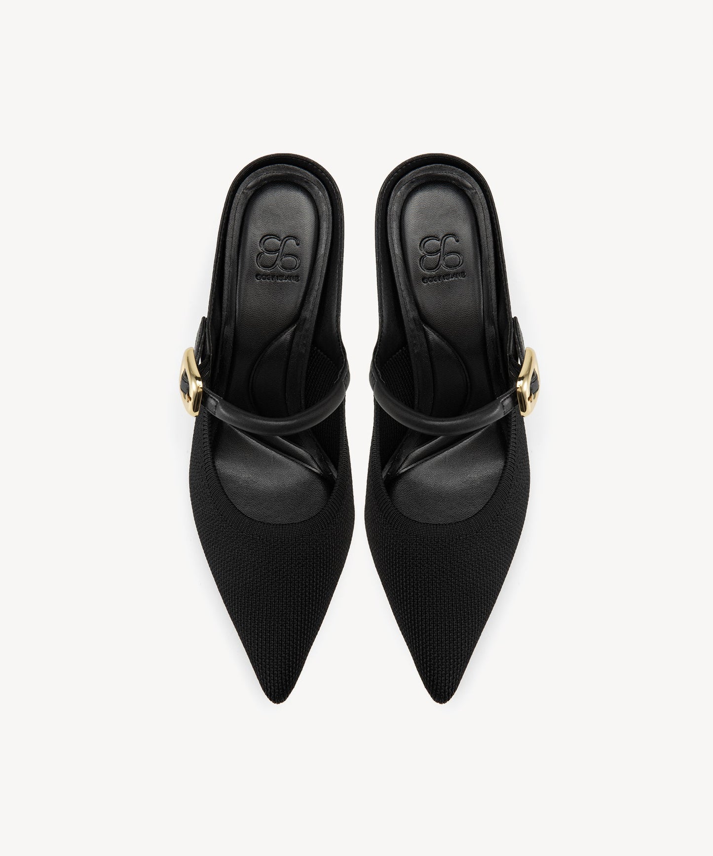 Zapato Mule Elegante de Tacón y Punta Fina