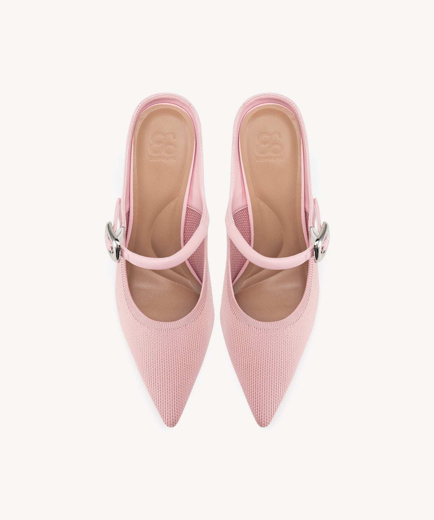 Zapato Mule Elegante de Tacón y Punta Fina