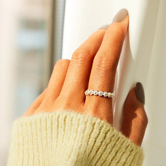 GARDEN | Anillo floral de lujo