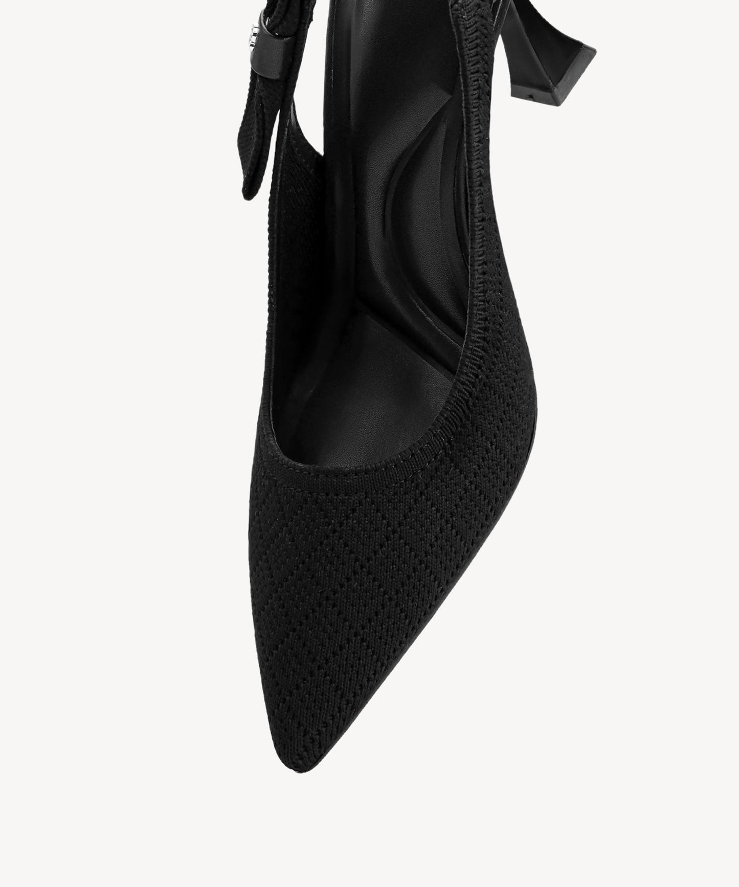 Zapatos de tacón con punta puntiaguda y lazo EverLush