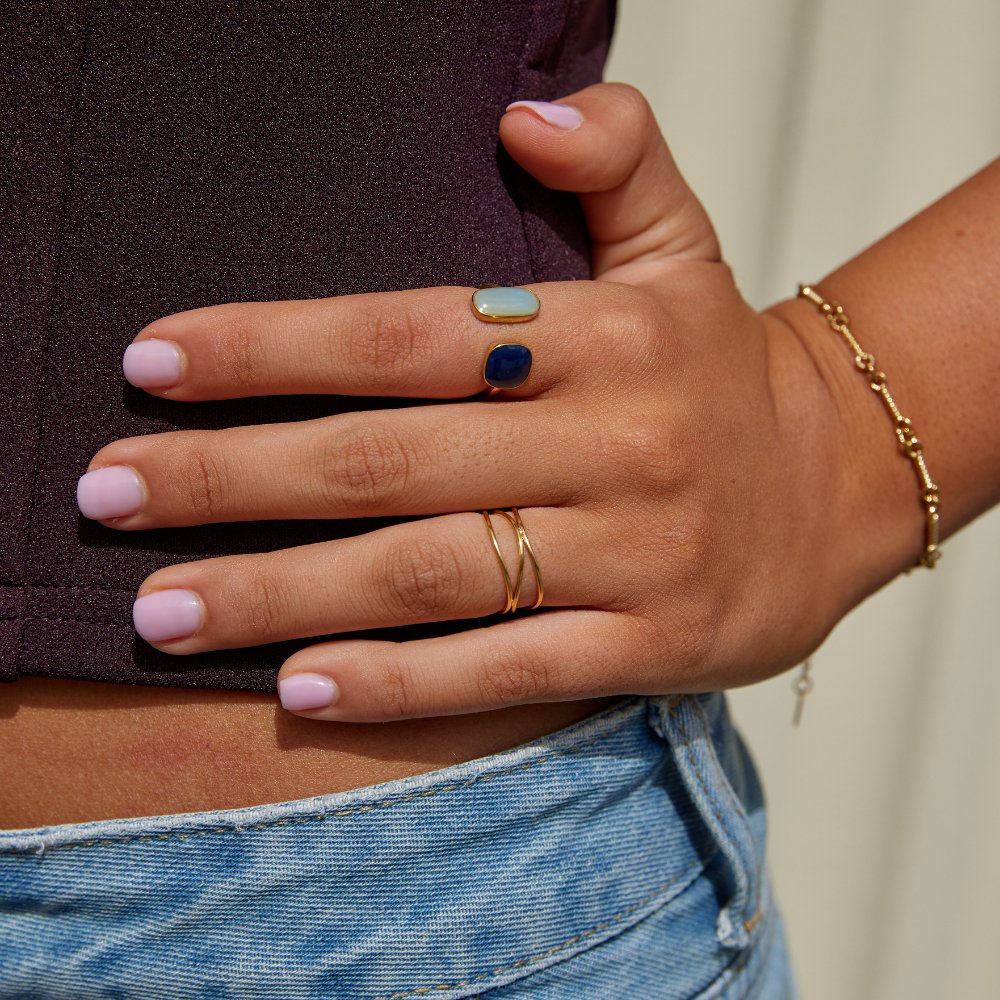 Anillo infinito Dorado