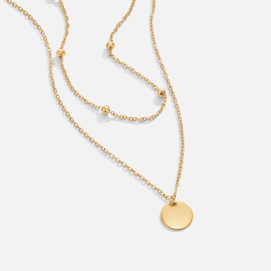 Collar con Disco Estratificado